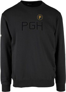 ���x���E�F�A �����Y �A�E�^�[ �p�[�J�[�E�X�E�F�b�g �N���[�l�b�N �V���c Levelwear Men's Pittsburgh Pirates 2024 City Connect Zane Core Pullover Crew Neck Sweatshirt