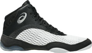 yz AVbNX Y Xj[J[ V[Y ASICS Men's Split Elite Wrestling Shoes White/Black