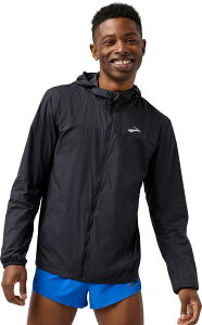yz ubNX Y WPbgEu] AE^[ Brooks Men's Canopy Packable Jacket Black