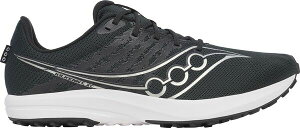 �T�b�J�j�[ �����Y �V���[�Y �X�j�[�J�[ Saucony Kilkenny XC 10 Flat Cross Country Shoes Black/White �z���C�g