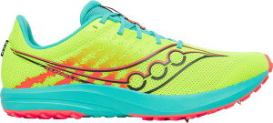 yz TbJj[ fB[X Xj[J[ V[Y Saucony Kilkenny XC 10 Spike Cross Country Shoes Yellow/Blue