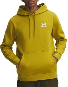 A_[A[}[ Y AE^[ p[J[EXEFbg t[X Under Armour Men's Icon Fleece Hoodie Green Legacy/White zCg