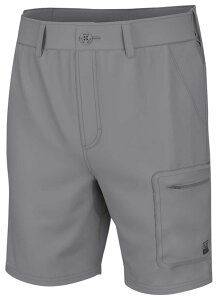 �t�b�N �����Y �{�g���X �n�[�t�p���c�E�V���[�c �V���[�g�p���c HUK Men's Next Level 7 Shorts Overcast Grey �O���[