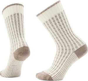 �X�}�[�g�E�[�� �����Y �A���_�[�E�F�A �C�� Smartwool Everyday Cozy Waffle Press Crew Socks Natural