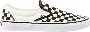 �o���Y �����Y �V���[�Y �X�j�[�J�[ Vans Classic Slip-On Shoes Black/Off White �I�t�z���C�g