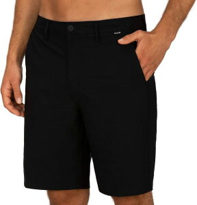 �n�[���[ �����Y �{�g���X �n�[�t�p���c�E�V���[�c �V���[�g�p���c Hurley Men's Phantom 20 �h Shorts Black �u���b�N