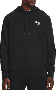 A_[A[}[ Y AE^[ p[J[EXEFbg t[X Under Armour Men's Icon Fleece Hoodie Black/White zCg