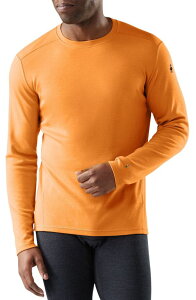 yz X}[gE[ Y Vc gbvX Smartwool Men's Merino 250 Baselayer Crewneck Shirt Autumn Sun