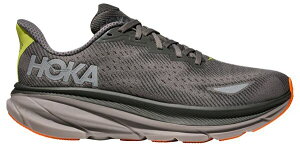 �z�J�I�l�I�l �����Y �V���[�Y �X�j�[�J�[ HOKA Men's Clifton 9 GTX Running Shoes Asphalt Grey/Gravel �O���[