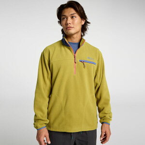 �A���p�C���f�U�C�� �����Y �A�E�^�[ �p�[�J�[�E�X�E�F�b�g �t���[�X Alpine Design Men's Polar Fleece 1/2 Zipullover Earthy Green �O���[��