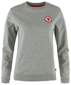 �t�F�[�����[�x�� �����Y �A�E�^�[ �j�b�g�E�Z�[�^�[ ���S Fjallraven Women's 1960 Logo Badge Sweater Grey/Melange �O���[