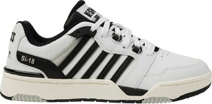 yz P[XCX Y Xj[J[ V[Y K-Swiss Men's SI-18 Rival Shoes White/Grey/Black