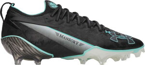 �A���_�[�A�[�}�[ �����Y �V���[�Y �X�j�[�J�[ Under Armour Blur Pro x Mansory Football Cleats Black/Grey/Blue �u���b�N