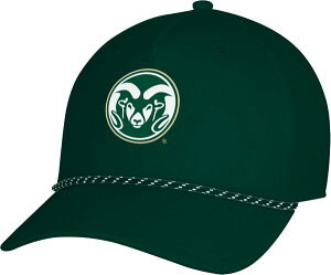 yz A_[A[}[ Y Xq ANZT[ Under Armour Adult Colorado State Rams Forest Drive 5 Panel Rope Adjustable Hat