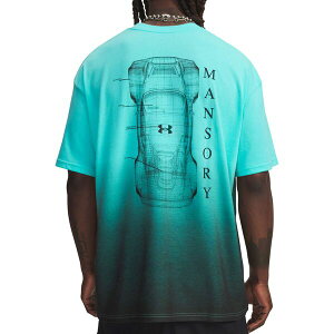 �A���_�[�A�[�}�[ �����Y �g�b�v�X T�V���c �O���t�B�b�N Under Armour x Mansory Men's Fade Graphic T-Shirtropical Tide