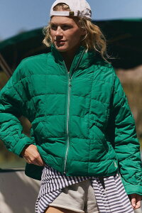 yz t[s[v fB[X WPbgEu] _EWPbg AE^[ FP Movement Women's Pippa Packable Puffer Jacket Green Glow