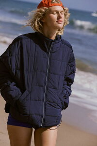yz t[s[v fB[X WPbgEu] _EWPbg AE^[ FP Movement Women's Pippa Packable Puffer Jacket Midnight Navy