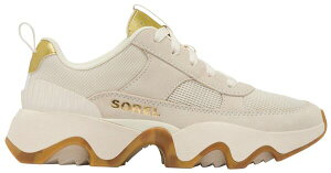 yz \ fB[X Xj[J[ V[Y SOREL Women's Kinetic Impact II Wonder Lace Shoes True Gold/Chalk