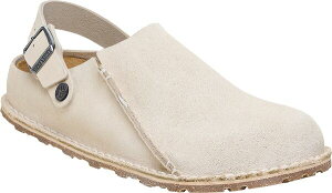 yz rPVgbN Y T_ V[Y Birkenstock Men's Lutry 365 Suede Clogs Eggshell