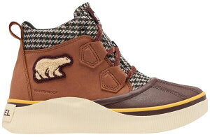�\���� ���f�B�[�X �V���[�Y �u�[�c�E���C���u�[�c SOREL Women's Out N About IV Waterproof Boots Rustic Brown/Redwood �u���E��