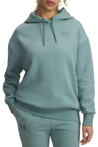 A_[A[}[ fB[X AE^[ p[J[EXEFbg t[X Under Armour Women's Icon Fleece Oversized Hoodie Jasper Blu Lt Hr/Jasp Blu