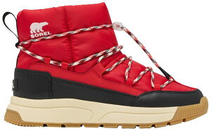 \ fB[X V[Y Xj[J[ u[c SOREL Women's Whitney III Slip-on Waterproof Boot Bright Red/Black ubN