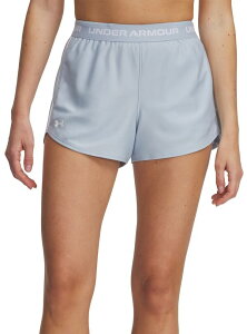 yz A_[A[}[ fB[X n[tpcEV[c {gX Under Armour Women's Tech 3" Play Up Shorts Blue Calm