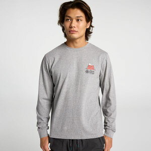 �A���p�C���f�U�C�� �����Y �A�N�Z�T���[ �X�q T�V���c Alpine Design Men's Hike Peanuts Long Sleeve Tee Mid Gray Heather �O���[