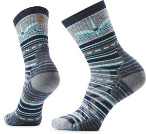 �X�}�[�g�E�[�� �����Y �A���_�[�E�F�A �C�� Smartwool Women's Hike Dragon Stitch Mid Crew Socks Deep Navy �l�C�r�[