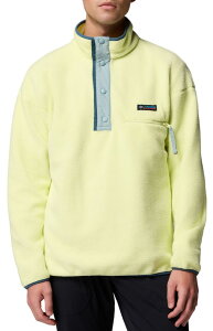 �R�����r�A �����Y �A�E�^�[ �p�[�J�[�E�X�E�F�b�g �t���[�X Columbia Men's Helvetia II Half Snap Fleece Pullover Citron Haze