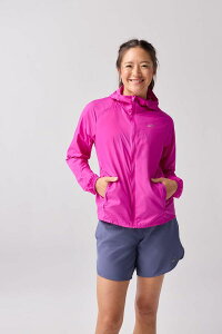 yz ubNX fB[X WPbgEu] AE^[ Brooks Women's Canopy Packable Jacket Magenta