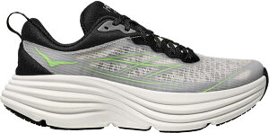 �z�J�I�l�I�l �����Y �V���[�Y �X�j�[�J�[ HOKA Men'stealth/Tech Bondi 8 Caged Running Shoe White/Tart Apple �z���C�g