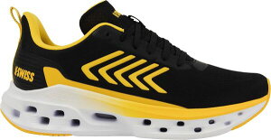 yz P[XCX Y Xj[J[ V[Y K-Swiss Men's Melrose Tubes Lite Shoes Black/Yellow/White
