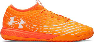 yz A_[A[}[ Y Xj[J[ V[Y Under Armour Magnetico Select 5 Indoor Soccer Shoes Orange/White