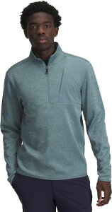 A_[A[}[ Y AE^[ jbgEZ[^[ t[X Under Armour Men's UA Drive SweaterFleece Golf 1/2 Zip JASPER BLUE u[