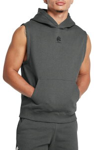 yz A_[A[}[ Y p[J[EXEFbg AE^[ Under Armour Men's Curry Splash Sleeveless Hoodie Castlerock Full Hther/Blk