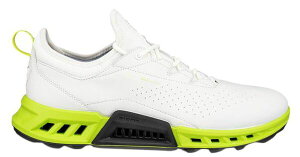 yz GR[ Y Xj[J[ V[Y ECCO Men's BIOM C4 Golf Shoes White/Lime