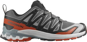 �T������ �����Y �V���[�Y �X�j�[�J�[ Salomon Men's Xa Pro 3d V9 Trail Running Shoes Castlerock/Black/Burnt Ochre �u���b�N