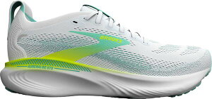 �u���b�N�X ���f�B�[�X �V���[�Y �X�j�[�J�[ Brooks Women's Adrenaline GTS 25 Running Shoes White/Black/Blue �z���C�g