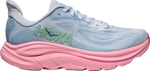 �z�J�I�l�I�l ���f�B�[�X �V���[�Y �X�j�[�J�[ HOKA Women's Clifton 10 Running Shoes Grey/Pink �O���[