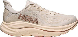 zJIlIl fB[X V[Y Xj[J[ HOKA Women's Clifton 10 Running Shoes White/Rose Gold zCg