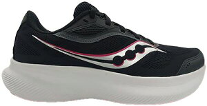 �T�b�J�j�[ ���f�B�[�X �V���[�Y �X�j�[�J�[ Saucony Women's Cohesion 18 Running Shoes Black/Magenta �u���b�N