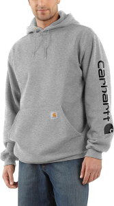yz J[n[g Y p[J[EXEFbg t[fB[ AE^[ Carhartt Men's K288 Hoodie Heather Grey/Black