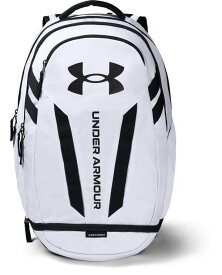 【送料無料】 アンダーアーマー レディース バックパック・リュックサック バッグ Under Armour Hustle 5.0 Backpack White/Black/Black