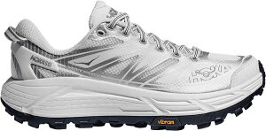 �z�J�I�l�I�l �����Y �V���[�Y �X�j�[�J�[ HOKA Men's Mafate Speed 2 Shoes White/Silver �z���C�g