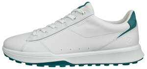 �G�R�[ �����Y �A���_�[�E�F�A �C�� ECCO Men's Golf Street Vibe Golf Shoes White/Baygreen �z���C�g