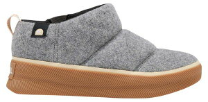�\���� ���f�B�[�X �V���[�Y �X�j�[�J�[ �~�j SOREL Women's Out N About IV Mini Puffy Slippers Chrome Grey/Gum 2 �O���[