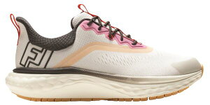 yz tbgWC fB[X Xj[J[ V[Y FootJoy Women's Quantum Golf Shoes Cream/Black/Pink