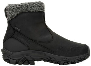  fB[X V[Y Xj[J[ u[c Merrell Women's Cold Pack 3 Thermo Mid Zip Waterproof Boot Black ubN