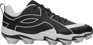 yz A_[A[}[ Y Xj[J[ V[Y Under Armour Men's Leadoff Icon RM Baseball Cleats Black/White/Black